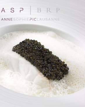 Anne-Sophie Pic Entrée au caviar